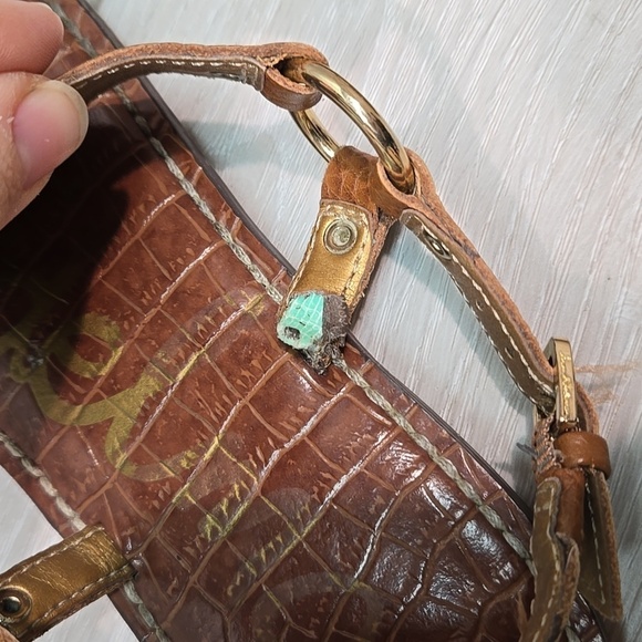 Sam Edelman Womens Greta T strap Leather Sandals Flats shoes sz 8M - Picture 12 of 12